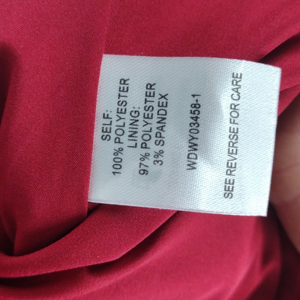 LOST + WANDER Emerald Eyes Long Sleeve Mini Dress Burgundy Size Small 2 - 4 NWT - Picture 11 of 12